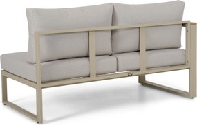 Hoek loungeset 5 personen Aluminium Zand/Beige  Domani Furniture Nordic