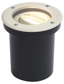 Buitenlamp Moderne grondspot grijs beige GU10 50mm verstelbaar IP65 - Delux Modern GU10 IP65 Buitenverlichting