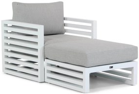 Bistroset 1 persoon  Aluminium Wit Santika Furniture Santika Jaya