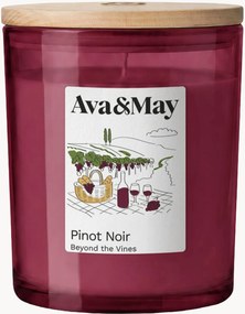 Geurkaars Pinot Noir (framboos, perzik & zwarte bes)