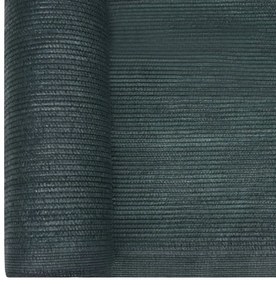 vidaXL Privacynet 2x50 m HDPE groen