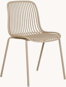 Stapelbare tuinstoelen Branson, 4 stuks