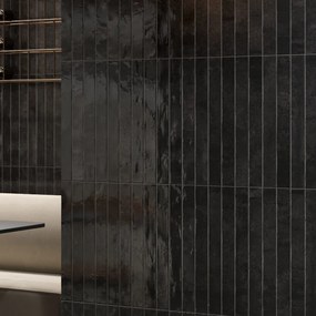 Valence Vista wandtegel texas 4.5x45cm zwart