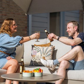 Garden Impressions Sorelli loungeset 4-delig - taupe