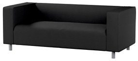 Dekoria IKEA zitbankhoes voor Klippan 2-zitsbank, zwart