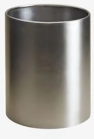 Ronde Bloempot Van Roestvrij Staal Auraia Ø55 Cm - ↑70 Cm - Sklum