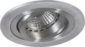 Smart moderne inbouwspot staal incl. Wifi GU10 lichtbron - Rondoo