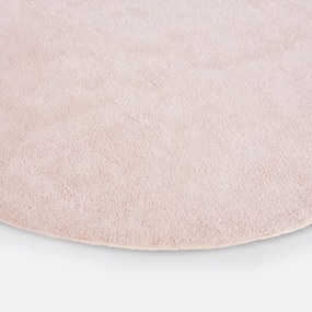 Rond vloerkleed in getuft kant Renzo, groot model