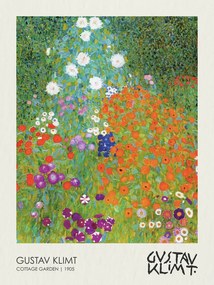 Kunstreproductie Cottage Garden (1905), Gustav Klimt