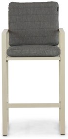 Barstoel Aluminium Taupe-naturel-bruin Lifestyle Garden Furniture Nuno
