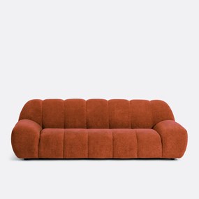 4-zitsbank, reliëfstof, Nuria