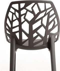 Set 4 Hissar Polypropyleen Stoelen