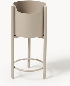 Metalen plantenbak Taru, H 45 cm