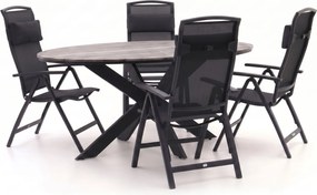Diningset Forza | 4 personen | Tuinset polywood | 5-delig | Kees Smit Tuinmeubelen