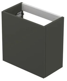 INK Contra/Enter Fonteinonderkast - 40x22x40cm - greeploos - 1 deur - links en rechtsdraaiend - MDF lak Mat beton groen 1222206