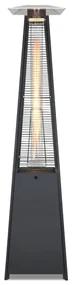 Terrasverwarmer op gas piramide Saturnus antraciet Garden Point