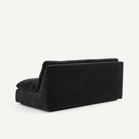 Modulaire 3-zits bank in chenille fluweel, Giuliano