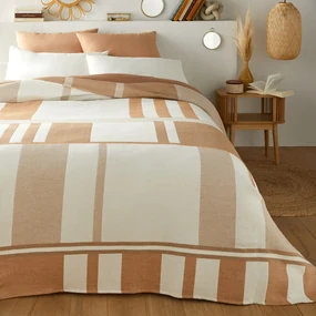 Beddensprei jacquard, in tetra, Wasan