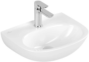 Villeroy & Boch O. Novo Fontein met kraangat 45x36x11 cm Wit Alpin CeramicPlus