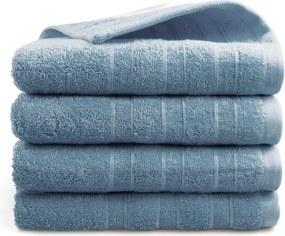 Handdoek DoubleLife Recycled Cotton Collectie – 4 stuks – 50×100 – cashmere blue