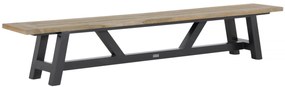 Tuinset 6 personen 260 cm Aluminium Grijs Santika Furniture Santika