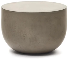 Kave Home Garbet Ronde Salontafel Beton 60 Cm - 60 X 60cm.