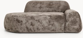 Teddy bouclé bank Wolke (2-zits) met chaise longue