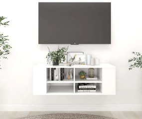 vidaXL Tv-wandmeubel 102x35x35 cm bewerkt hout wit