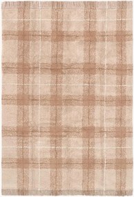 Wasbaar katoenen vloerkleed Tartan