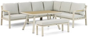 Dining Loungeset 6 personen Aluminium Taupe  Lifestyle Garden Furniture Campa