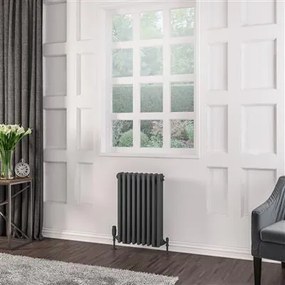 Eastbrook Rivassa 3 koloms radiator 40x60cm staal 734W antraciet