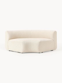 Ronde bouclé hoekmodule Sofia