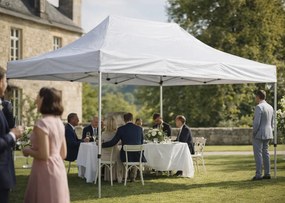 Tent 3x4,5 Master Aluminium Wit