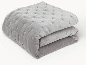 Gewatteerde bedsprei Cheryl van fluweel