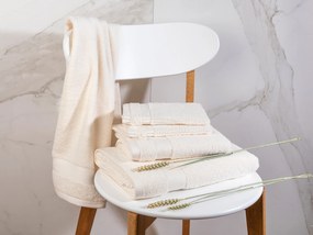 Handdoek Hotel Collectie - 70x140 - 3 stuks - crème