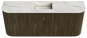 Mondiaz Joya DLux 105cm toiletmeubel ronding links/rechts shadow met wastafel faye midden zonder kraangat ostra