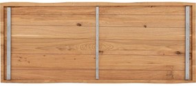 Goossens Eettafel Blade, Boomstamblad 240 x 100 cm 5 cm dik