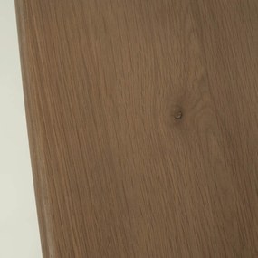 Eleonora Josh Eiken Tv-meubel Organische Vorm 240 Cm Bruin - 240x42x43cm.