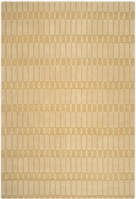 Handgemaakt geruit wollen vloerkleed Anais