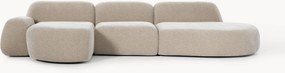 Modulaire hoekbank Wolke (4-zits) met chaise longue