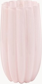 Mondgeblazen glazen vaas Melon, H 38 cm