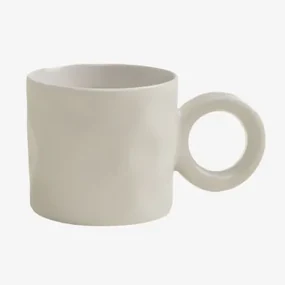 2-pack Koffiekopjes In New Bone China 30 Cl Guisla Tapioca Beige - Sklum