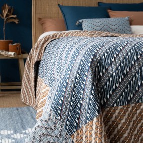 Kantha bedsprei in gewassen katoen, Midako