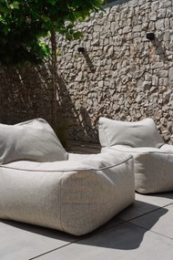 B-chair Premium Loungestoel - Ecru