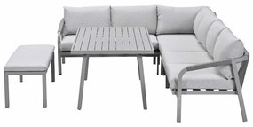 Garden Impressions Tarera lounge dining set 6-delig R - taupe