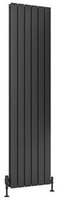 Eastbrook Addington type 20 radiator 35x180cm aluminium 1435W antraciet