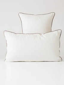 Linnen kussenhoezen White Natural, 2-delig