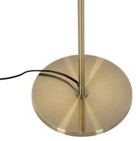 Moderne vloerlamp brons 3-lichts - Jeana