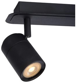 Lucide Lennert plafondlamp 3 spots 5W zwart