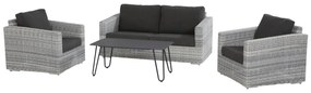 4 Seasons Outdoor | Edge loungeset met salontafel  Loungeset     weerbestendig